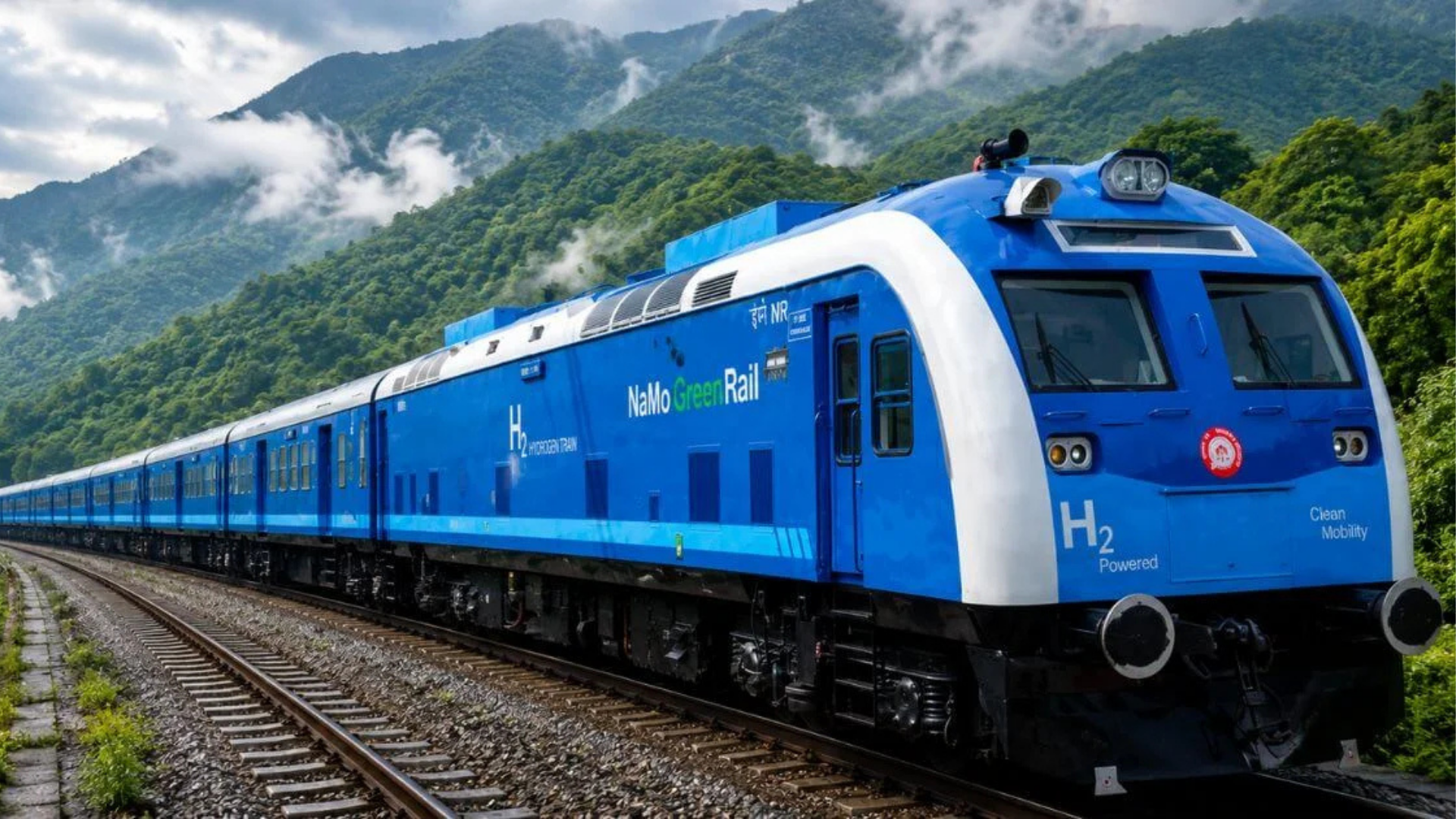 India’s first H2 passenger train enters service, powered by Ballard